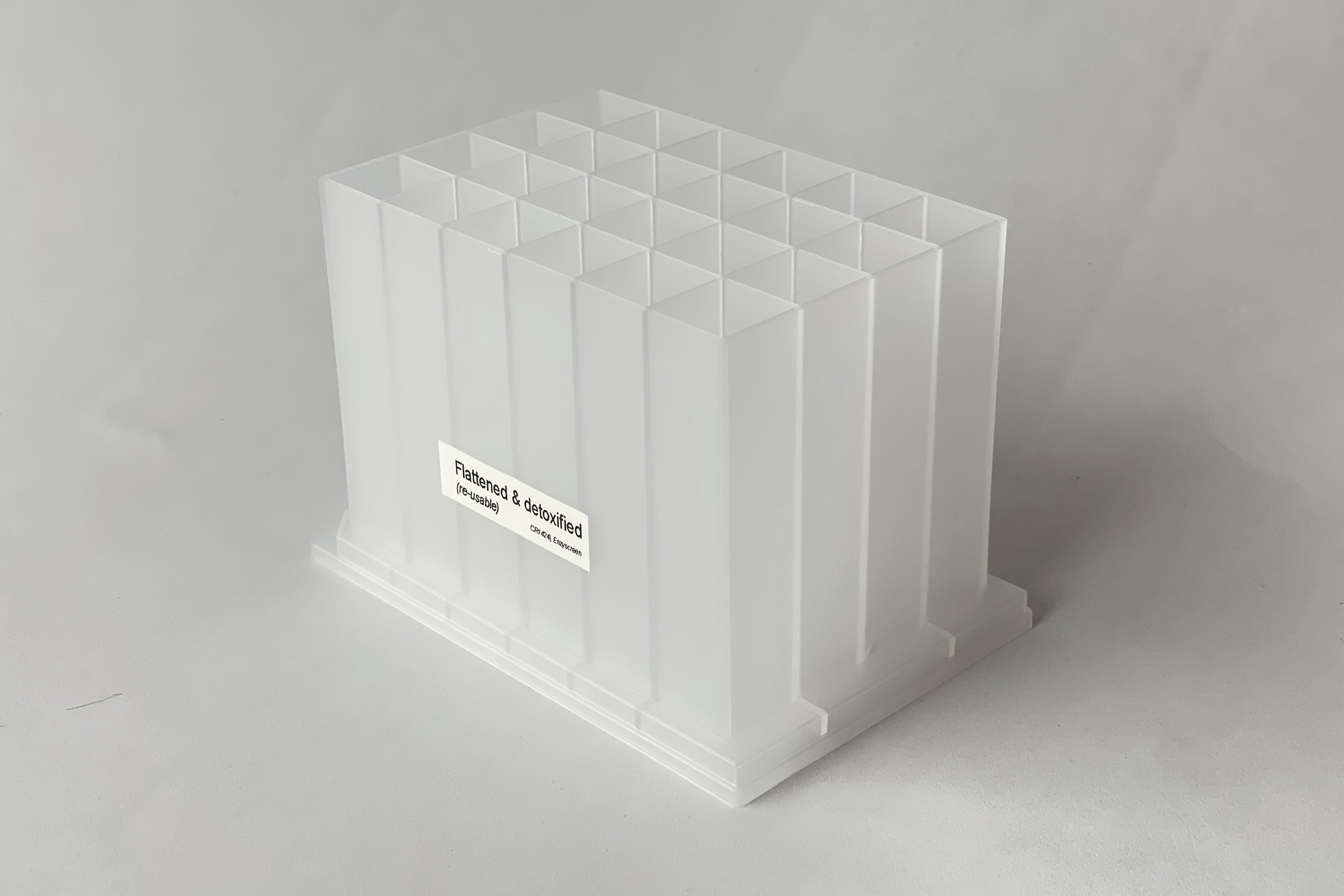 Extra high polypropylene square 24-deepwell microplates