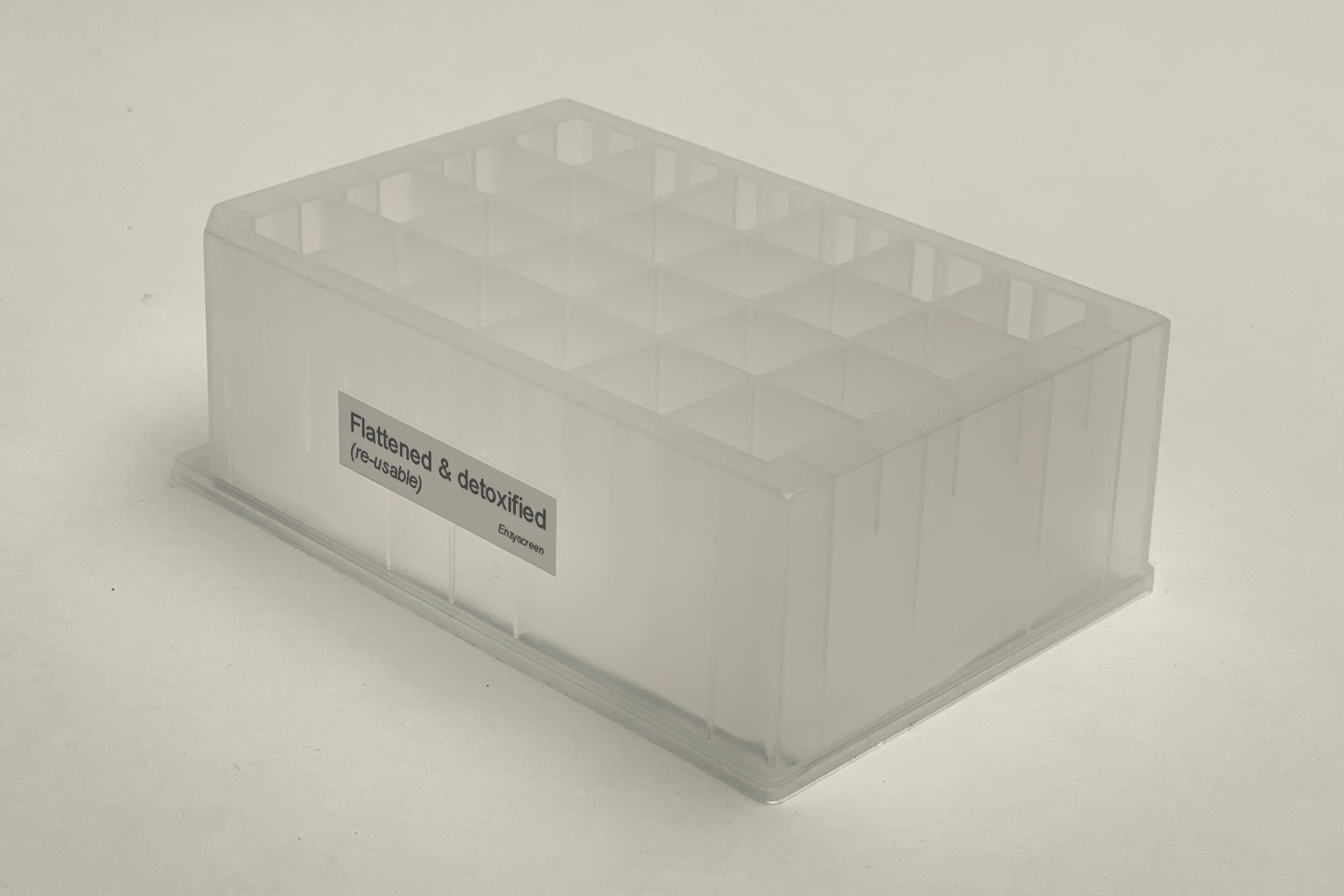 Polypropylene square 24-deepwell microplates