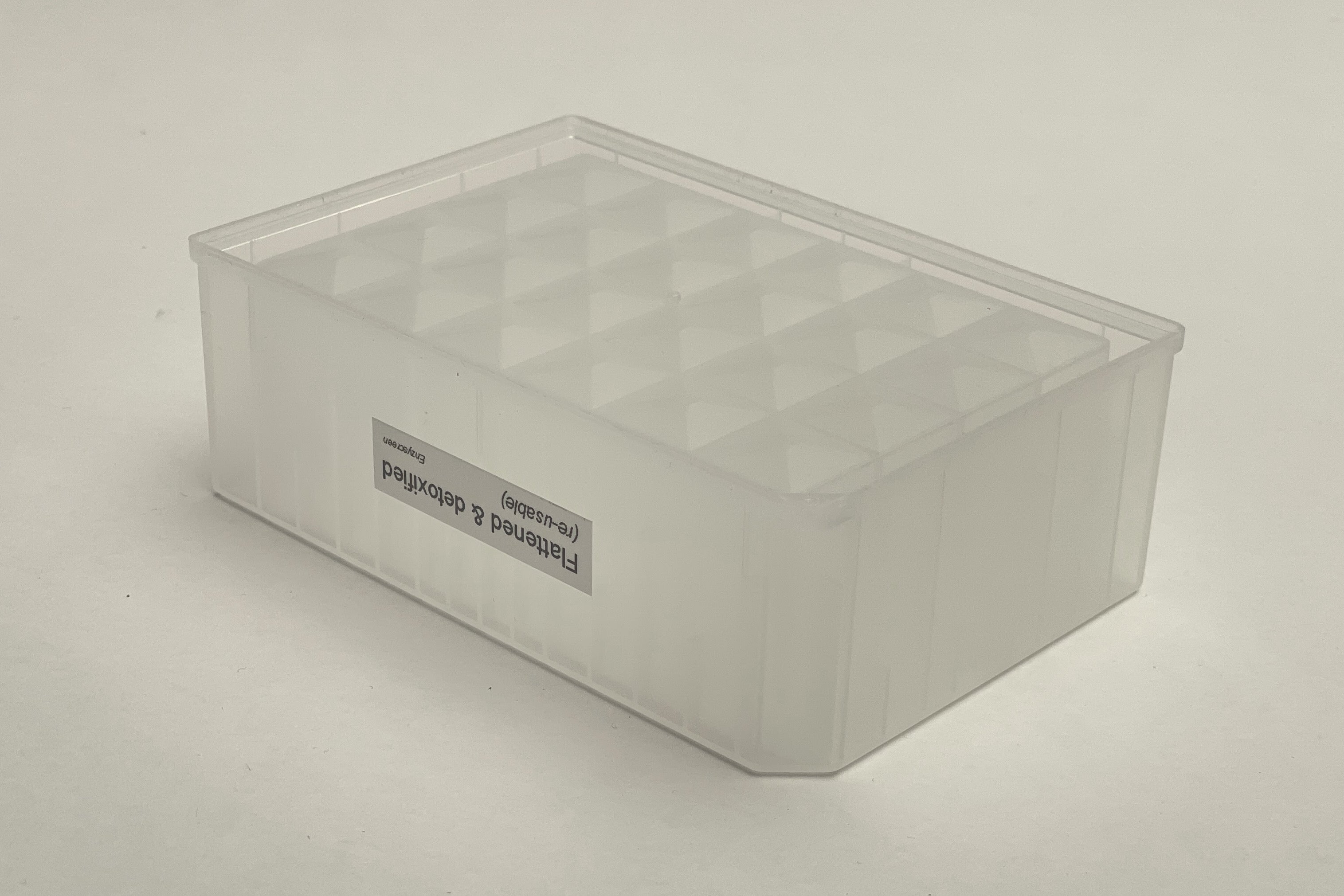 Polypropylene square 24-deepwell microplates