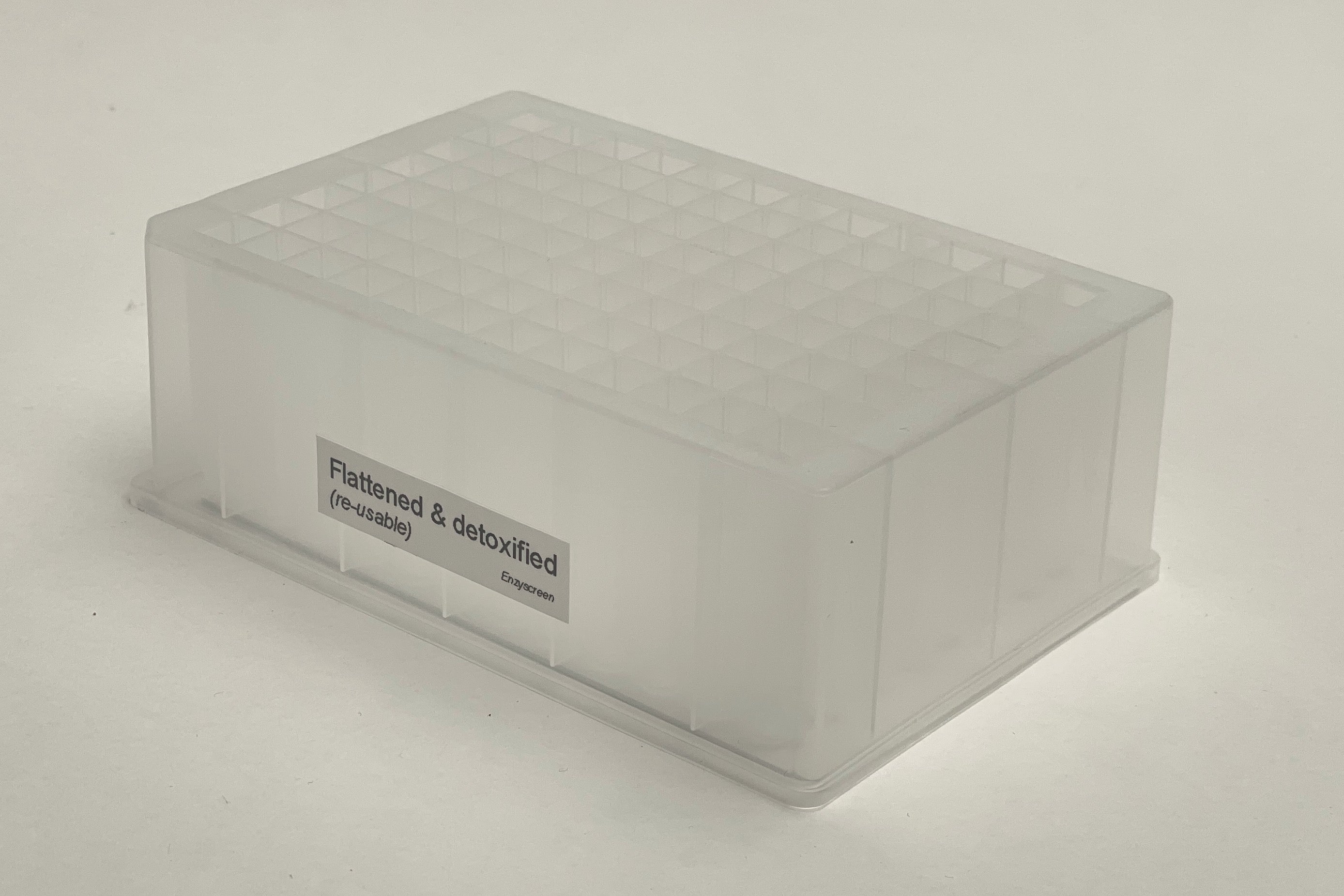 Polypropylene square 96-deepwell microplates