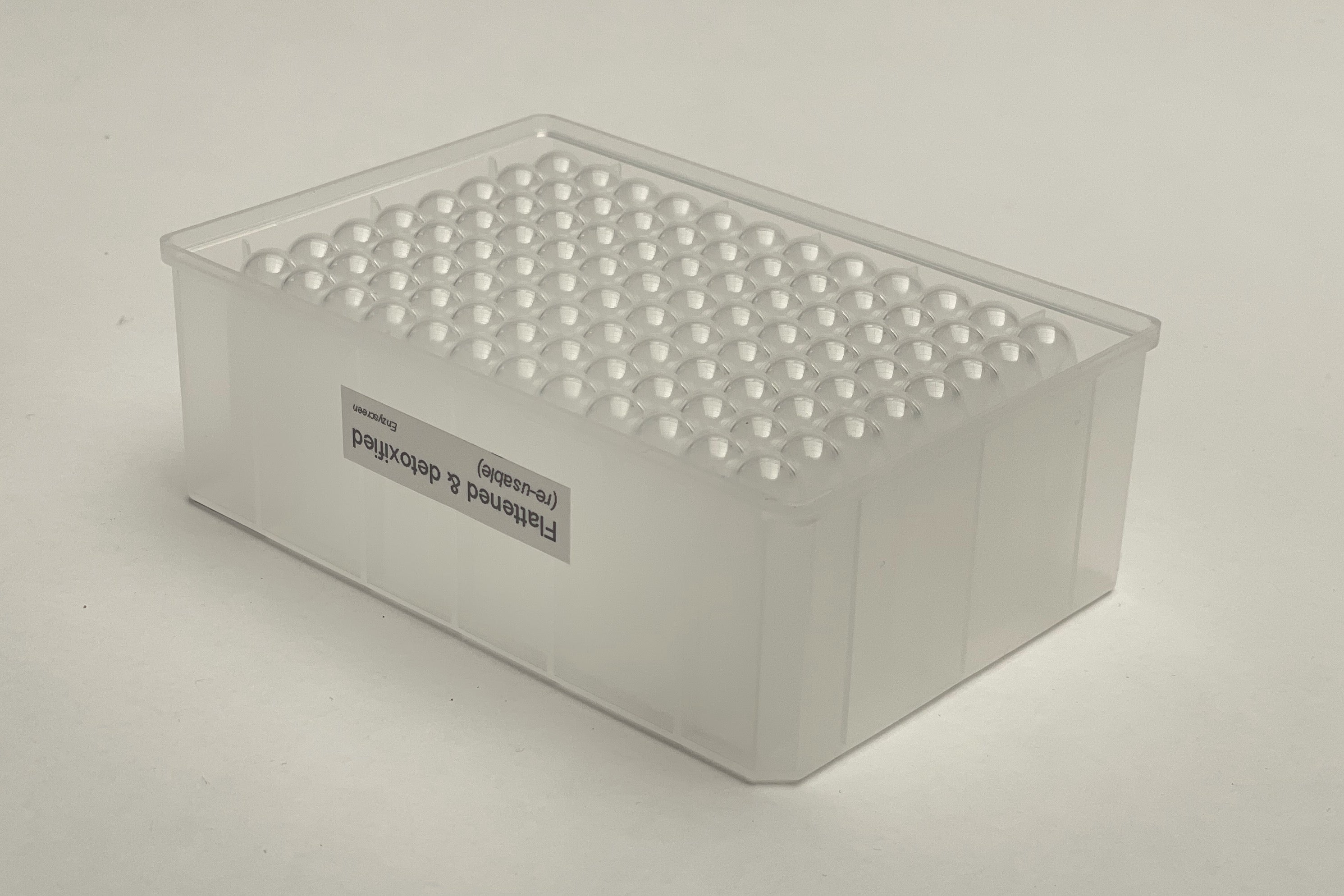 Polypropylene square 96-deepwell microplates